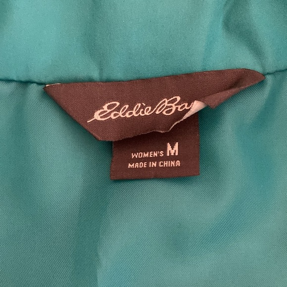 Eddie Bauer; Women Vest; size M; turquoise - Picture 3 of 5